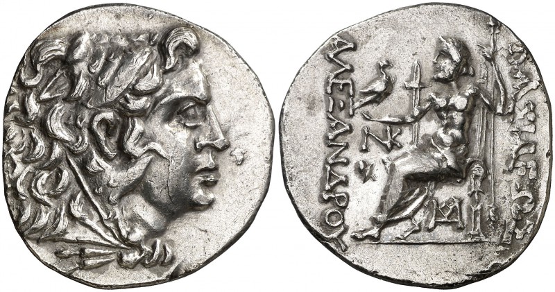Imperio Macedonio. Alejandro III, Magno (336-323 a.C.). Mesembria. Tetradracma. ...