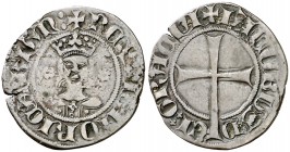 Jaume III de Mallorca (1234-1343). Mallorca. Dobler. (Cru.V.S. 557) (Cru.C.G. 2524). 1,45 g. MBC-.