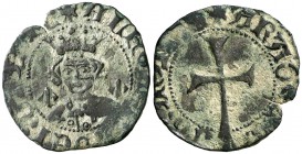 Alfons IV (1416-1458). Mallorca. Dobler. (Cru.V.S. 856) (Cru.C.G. 2897). 1,17 g. MBC-.