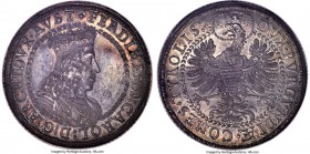 Archduke Ferdinand Karl 2 Taler ND (1654) MS62 NGC, Hall mint, KM985, Dav-3364, Moser-Tursky-pg. 290, Fig. 511. 57.69gm. A selection which awes on acc...