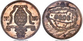 Augsburg - Swedish Occupation. Gustav Adolf II silver Medal 1632-Dated MS63+ NGC, Forster-35, Hildebrand-pg. 137, 69, Hagander Collection-Unl. 73mm. 1...