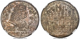 Brandenburg. Friedrich Wilhelm Taler 1679-CS MS65 NGC, Berlin mint, KM490 (this coin cited), Dav-6208, Reimarus/Texier-610 (Rare), Madai-3076, Marienb...
