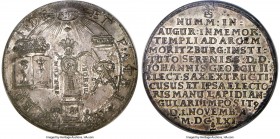 Saxony. Johann Georg II 3 Taler 1661 MS61 NGC, Dresden mint, KM497, Dav-LS400, cf. Dassdorf-852 (2 Taler), Merseburger-2651 (same), Vogel Collection-U...