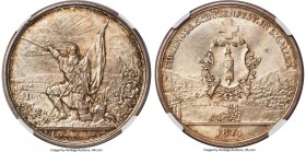 Confederation "St. Gallen Shooting Festival" 5 Francs 1874 MS67+ NGC, Bern mint, KM-XS12, Richter-1156a. Mintage: 15,000. Existing at the very peak of...