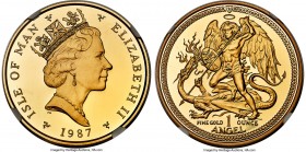 British Dependency. Elizabeth II gold Proof Angel 1987-PM PR68 Ultra Cameo NGC, Pobjoy mint, KM141, Fr-B15. AGW 1.0003 oz.

HID09801242017

© 2020...