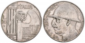 ITALIEN. Königreich. Vittorio Emanuele III. 1900-1946. 20 Lire 1928 / Anno VI R, Roma. 19.94 g. Mont. 76. Pagani 680 vorzüglich