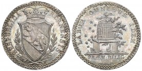 Bern. Stadt und Kanton. Schulprämie o. J. Bienenkorb (1824/1825), Bern. 14.92 g. Schweizer Medaillen 705. Meier 163. Prachtvolle Erhaltung / Magnifice...