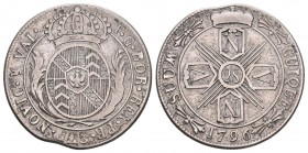 Neuchatel 1796 20 Kreuzer in Silber 5,4g HMZ 2-709b sehr schön
