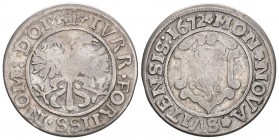 SCHWYZ Örtli 1672. Geschweifte Wappen ohne Sternchen. 5.17 g. D.T. 1222a. HMZ 2-791b. Sehr schön
