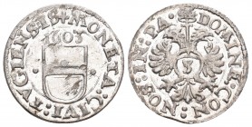 Schweiz-Zug. Groschen 1603. DT 1251g, HMZ 2-1099h, Wiel. 28a. prägefrisch