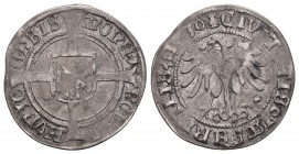 Zürich, Stadt. Schilling 1530, Zürich. (ev. 1526). . 1.20 g. Zimmermann -, zu Nr. 23. Hürlimann -. HMZ 2-1130i sehr schön