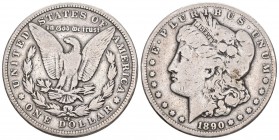 USA 1890 CC Morgan Dollar Ssilber 26,7g Carson City KM 110 schön bis sehr schön