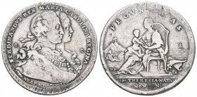 Neapel 1772 120 Grana Silber 25,07g KM 184 sehr schön