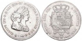 Toscana 1807 10 Lire Silber 39,4g KM 42,2 sehr schön bis vorzüglich