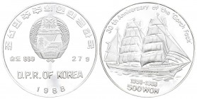 Korea 1988 500 Won Silber 27g KM 17 Proof