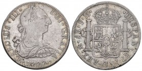 Mexiko 1777 8 Reales Silber 27g KM 106,2 sehr schön