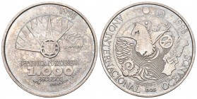 Portugal 1998 1000 Escudos Silber 27g selten vorzüglich bis unzirkuliert