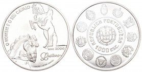Portugal 2000 1000 Escudos Silber 27g Selten KM 727 unzirkuliert