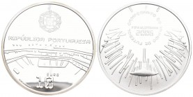 Portugal 2006 10 euro Silber 26,9g Fussball WM Proof