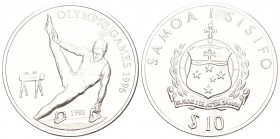 Samoa 1993 10 Tala Silber 31.81 g. KM 97 Polierte Platte