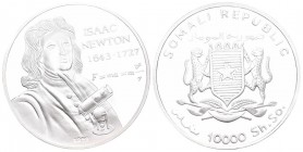 Somalia 1999 1000 Shillings Silber 15 g. KM NEW Polierte Platte