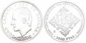 Spain 1999 2000 Pesetas Silber 27 g. KM 1029 Polierte Platte