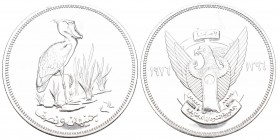 Sudan 1976 2 1/2 Pfund Silber 28 g. KM 70 unzirkuliert
