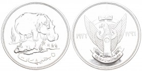 Sudan 1976 5 Pfund Silber 35 g. KM 71 unzirkuliert