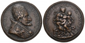 Innocens 1686 Medaille Bronce M: 130 sehr schön bis vorzüglich