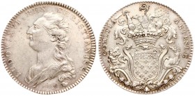 France Token 1771 for the States of Artois under Louis XVI. Averse : The bust of the king signed J.P.DROZ. F. Jean-Pierre Droz (1746-1823) start engra...