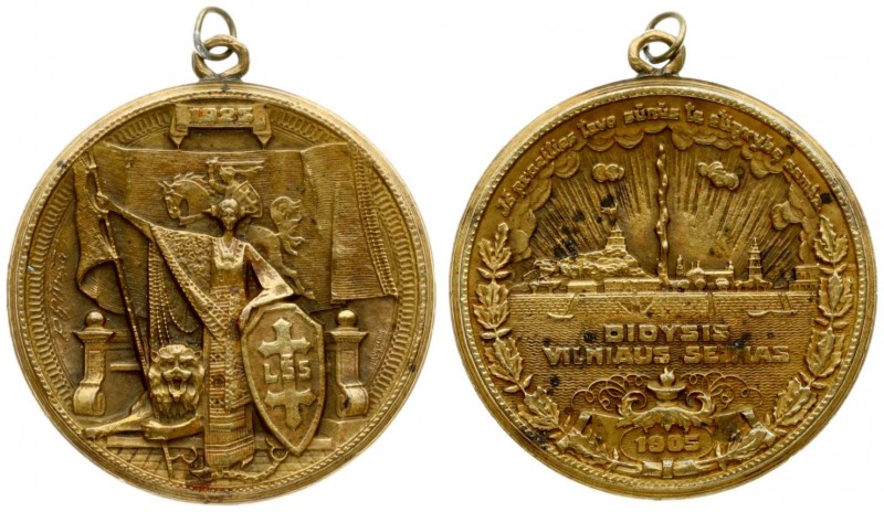 Lithuania Commemorative medal 'The Great Vilnius Seimas 1905–1925'. Painter Petr...
