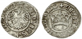 Poland 1/2 Grosz 1526 Silesia the city of Swidnica - Ludwik Jagiellonczyk (1516-1526); the king of Bohemia and Hungary; city grosz 1526. Swidnica. Sil...