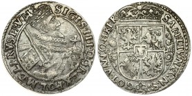 Poland 1 Ort 1621 (PRV:M) Bydgoszcz. Sigismund III Vasa (1587-1632). Averse: Crowned half-length figure right. Reverse: Crowned shield within fleece c...