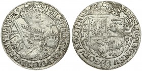 Poland 1 Ort 1622 (PRVS M) Bydgoszcz. Sigismund III Vasa (1587-1632). Averse: Crowned half-length figure right. Reverse: Crowned shield within fleece ...