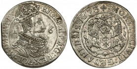 Poland Gdansk 1 Ort 1623/23 Sigismund III Vasa (1587-1632). Ort 1623 Gdansk; on the obverse P the inscription ends; a fine chain with the order of the...