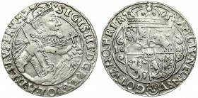 Poland 1 Ort 1623 Bydgoszcz. Sigismund III Vasa (1587-1632). Averse: Crowned half-length figure right. Reverse: Crowned shield within fleece collar. T...