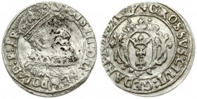 Poland Gdansk 1 Grosz 1627 Sigismund III Vaza(1587–1632). Averse: Crowned bust of Sigismund III right. Reverse: Oval arms in inner circle; date in leg...