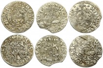 Poland ELBING 1/24 Thaler 1630 &1631. Gustav II Adolf(1611-1632). Averse: Crowned arms in inner circle. Reverse: Orb with value within divides date in...