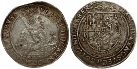 Poland 1 Thaler 1635 II Bydgoszcz. Vladislaus IV Vasa (1633-1648). Averse: Half-figure of the king facing right; in a crown and armor; with a long swo...