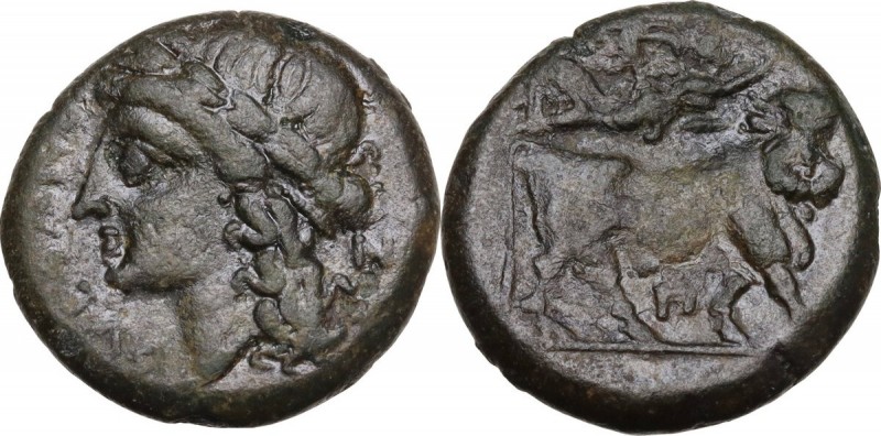 Greek Italy. Samnium, Southern Latium and Northern Campania, Suessa Aurunca. AE ...