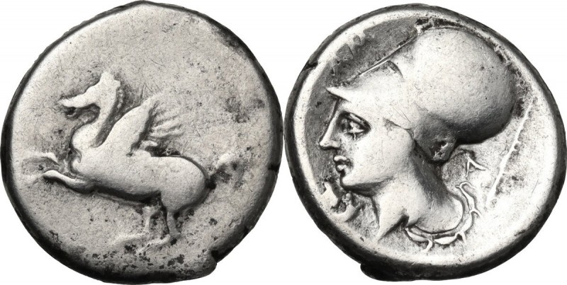 Continental Greece. Akarnania, Argos Amphilochicum. AR Stater, 340-300 BC. Obv. ...