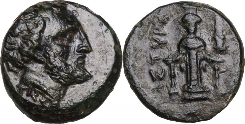 Greek Asia. Mysia, Astyra. Tissaphernes, Satrap of Mysia (400-395 BC). AE 12 mm....