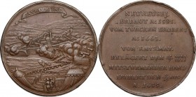 Austria. Medal 1685 for the Siege and Liberation of Neuheusel (Nove Zamky) from the Turks. Mont 953; Julius 236; BDM III, 326. AE. 36.50 mm. Opus: L. ...
