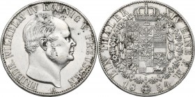Germany. Friedrich Wilhelm IV (1840-1861). AR Taler, Berlin mint, 1854 A. KM 465. AR. 22.18 g. 34.00 mm. Very minimal encrustations, otherwise EF.