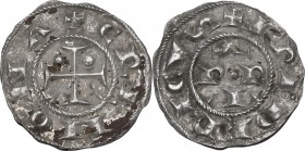 Italy. Comune (1155-1330). AR Denaro, Cremona mint. Biaggi 679. AR. 0.68 g. 16.00 mm. VF.