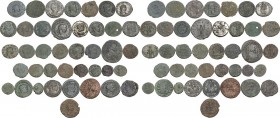 The Roman Empire. Multiple lot of fourty (40) unclassified AE coins. AE.