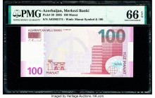 Azerbaijan Milli Banki 100 Manat 2005 Pick 30 PMG Gem Uncirculated 66 EPQ. 

HID09801242017

© 2020 Heritage Auctions | All Rights Reserved