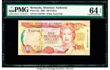 Bermuda Monetary Authority 100 Dollars 24.5.2000 Pick 55a PMG Choice Uncirculated 64 EPQ. 

HID09801242017

© 2020 Heritage Auctions | All Rights Rese...
