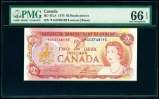 Canada Bank of Canada $2 1974 BC-47aA Replacement PMG Gem Uncirculated 66 EPQ. 

HID09801242017

© 2020 Heritage Auctions | All Rights Reserved