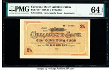 Curacao Curacaosche Bank 2 1/2 Gulden 1920 Pick 7Cr Remainder PMG Choice Uncirculated 64 EPQ. 

HID09801242017

© 2020 Heritage Auctions | All Rights ...